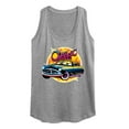 thumbnail image 1 of Disney Cars - Classic Doc Hudson Car Show Ready - Women's Racerback Tank Top, 1 of 5