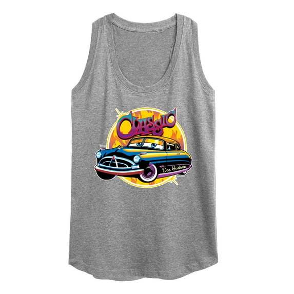 Disney Cars - Classic Doc Hudson Car Show Ready - Women's Racerback Tank Top