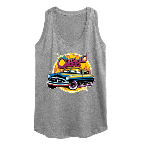 Disney Cars - Classic Doc Hudson Car Show Ready - Women's Racerback Tank Top