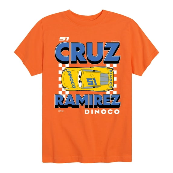 Disney - Cars - Cruz Ramirez - Boy's Toddler And Youth Short Sleeve Tee