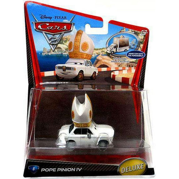 Disney Cars Deluxe Oversized Pope Pinion IV Diecast Car