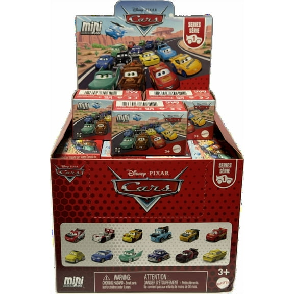 Disney Cars Die-Cast Mini Racers Blind Boxes Series 1 - 2 Pack