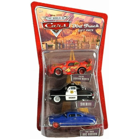 Disney Cars Dirt Track Diecast Vehicle 3-Pack