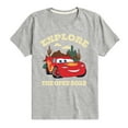 thumbnail image 1 of Disney - Cars - Explore The Open Road - Boy's Toddler And Youth Short Sleeve Tee, 1 of 5