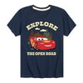 thumbnail image 1 of Disney - Cars - Explore The Open Road - Boy's Toddler And Youth Short Sleeve Tee, 1 of 5