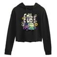 thumbnail image 1 of Disney Cars - Filmore Chill Dude - Juniors Cropped Pullover Hoodie, 1 of 5