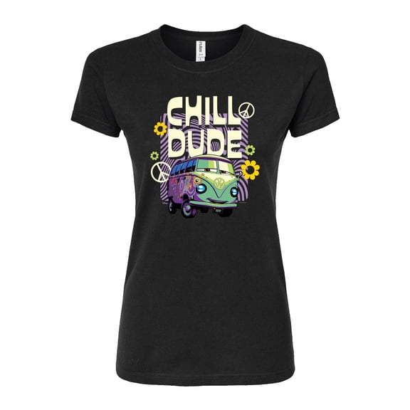 Disney Cars - Filmore Chill Dude - Juniors Fitted Graphic T-Shirt