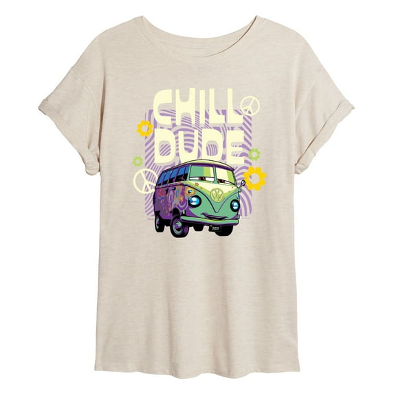 Disney Cars - Filmore Chill Dude - Juniors Ideal Flowy Muscle T-Shirt