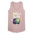 thumbnail image 1 of Disney Cars - Filmore Chill Dude - Women's Racerback Tank Top, 1 of 5