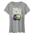 thumbnail image 1 of Disney Cars - Filmore Chill Dude - Women's Short Sleeve Graphic T-Shirt, 1 of 5