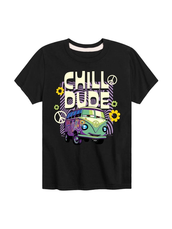 - Filmore Says Chill Dude Boys' Short Sleeve Graphic T-Shirt