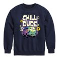 thumbnail image 1 of Disney Cars - Filmore Says Chill Dude - Toddler & Youth Crewneck Fleece Sweatshirt, 1 of 5