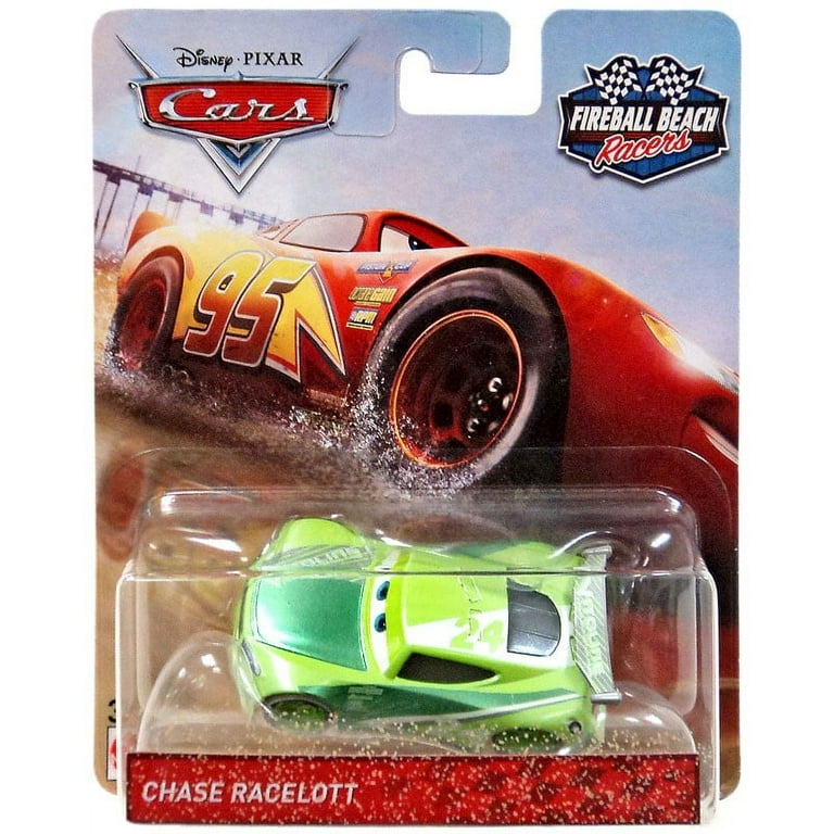 Disney Cars Fireball Beach Racers Chase Racelott Diecast Car