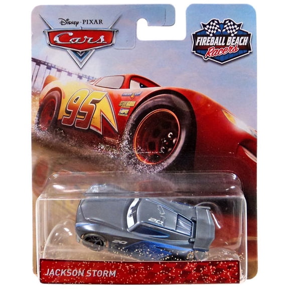 Disney Cars Fireball Beach Racers Jackson Storm Diecast Car