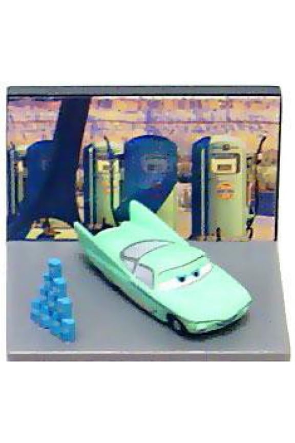 Cars Gacha Micro Figures Flo PVC Figure