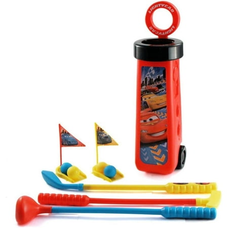 Disney Cars Golf Caddy Toy set