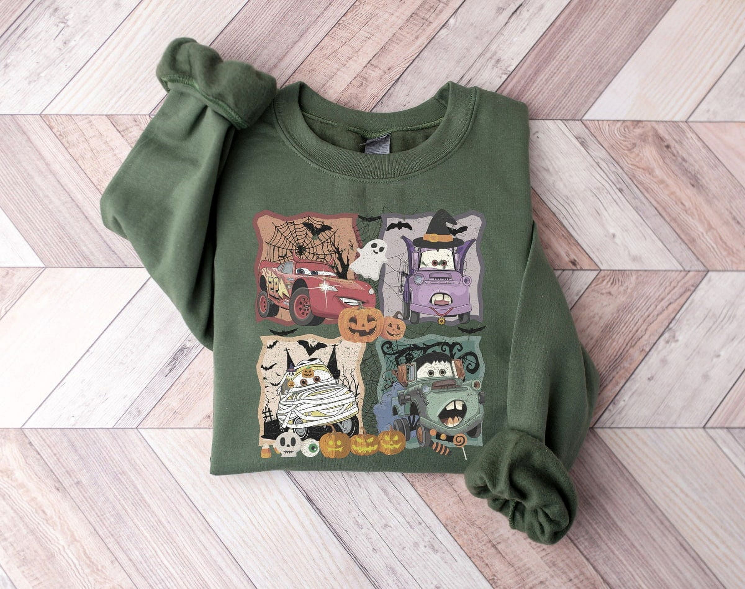 Disney Cars Halloween Sweatshirt, Lightning McQueen Sweatshirt