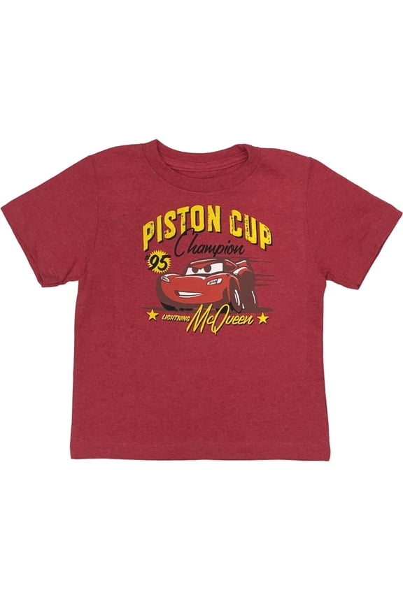 Cars Infant & Toddler Boys Red Lightning McQueen Tee Shirt 3T