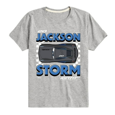 Disney - Cars - Jackson Storm - Boy's Toddler And Youth Short Sleeve Tee