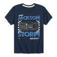 thumbnail image 1 of Disney - Cars - Jackson Storm - Boy's Toddler And Youth Short Sleeve Tee, 1 of 5