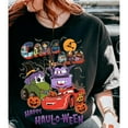 thumbnail image 1 of Disney Cars Land Halloween Shirt, Lightning McQueen Tow Mater Haul-O-Ween Tee, Vintage Spooky Season Tee, 1 of 2