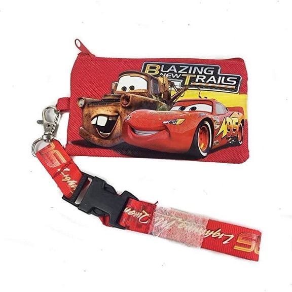 Disney Cars Lanyard & ID Holders with Coin Purse