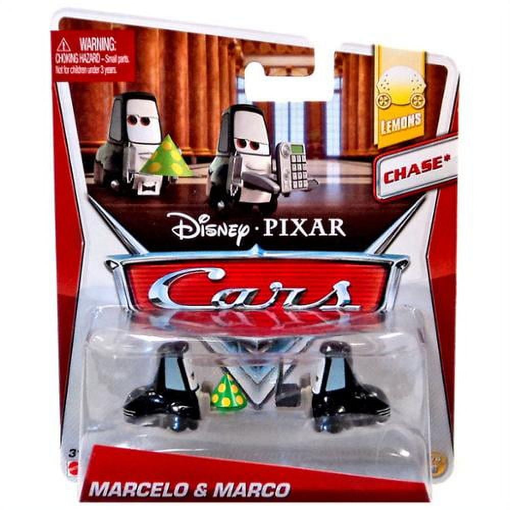 Disney Cars Lemons Marcelo & Marco 1:55 Chase Diecast Car 2-Pack