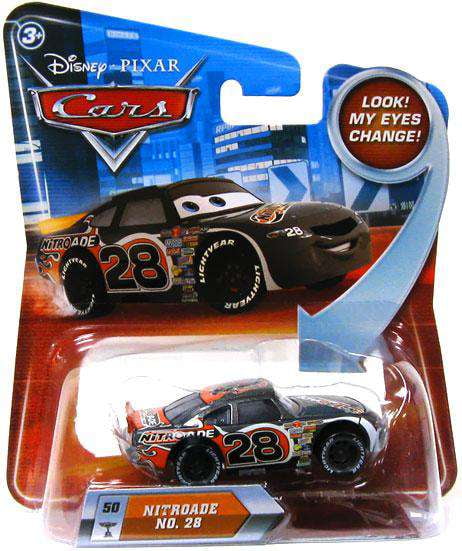 Disney Cars Lenticular Eyes Series 2 Nitroade 1:55 Diecast Car