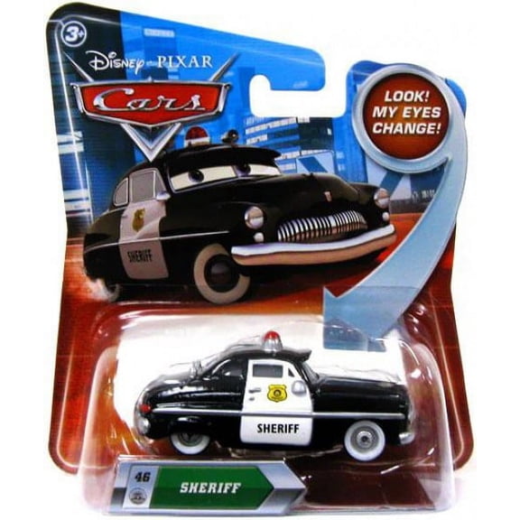 Disney Cars Lenticular Eyes Series 2 Sheriff Diecast Car