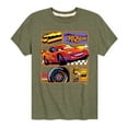 thumbnail image 1 of Disney Cars - Lightning McQueen Best Trophies - Boy's Toddler & Youth Short Sleeve Graphic T-Shirt, 1 of 5