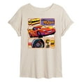 thumbnail image 1 of Disney Cars - Lightning McQueen Best Trophies - Women's Oversized T-Shirt, 1 of 5
