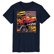 Disney Cars - Lightning McQueen Best Trophies - Men's Short Sleeve Graphic T-Shirt