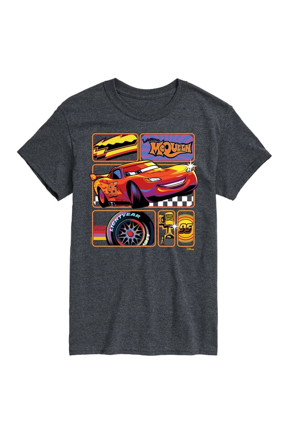 Cars - Lightning McQueen Best Trophies - Men's Short Sleeve Graphic T-Shirt