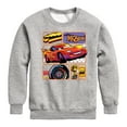 thumbnail image 1 of Disney Cars - Lightning McQueen Best Trophies - Toddler & Youth Crewneck Fleece Sweatshirt, 1 of 5
