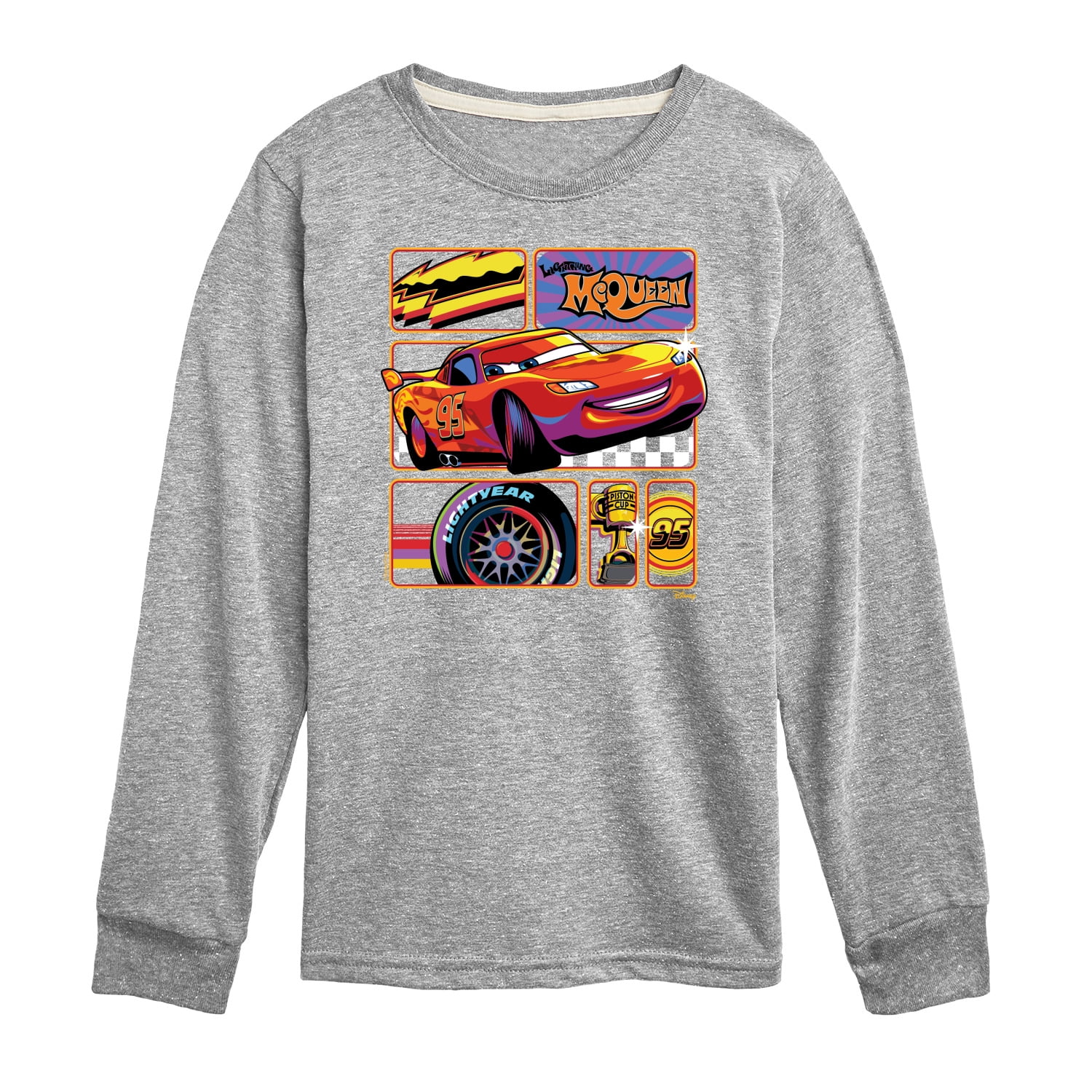 Disney Cars Lightning McQueen Best Trophies Toddler & Youth Long