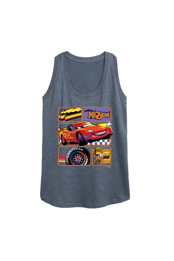 Cars - Lightning McQueen Best Trophies - Women's Racerback Tank Top