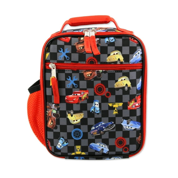 Disney Cars Lightning McQueen Boys Soft Insulated School Lunch Box B19CR42781