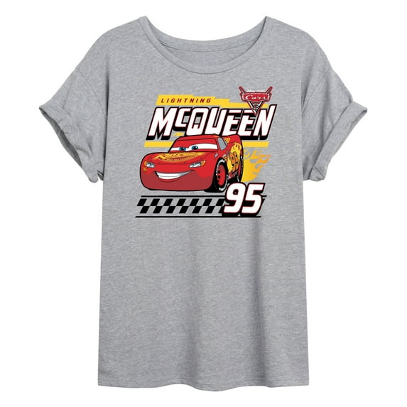 Disney Cars - Lightning McQueen Race Winner - Women's Oversized T-Shirt
