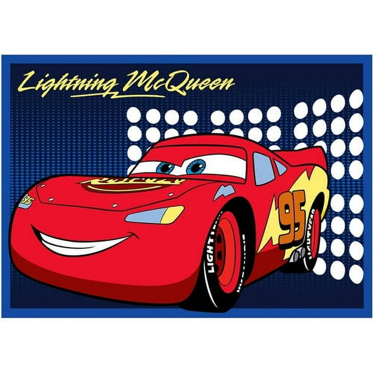 Lightning hot sale mcqueen rug