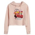 thumbnail image 1 of Disney Cars - Lightning McQueen Seven-Time Champ - Juniors Cropped Pullover Hoodie, 1 of 5