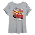 thumbnail image 1 of Disney Cars - Lightning McQueen Seven-Time Champ - Juniors Ideal Flowy Muscle T-Shirt, 1 of 5