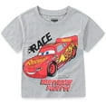 thumbnail image 1 of Disney Cars Lightning McQueen Birthday Short Sleeve T-Shirt (Boys), Sizes 2T-12, 1 of 4