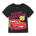 thumbnail image 1 of Disney Cars Lightning McQueen Short Sleeve T-Shirt (Boys), Sizes 2T-7, 1 of 4