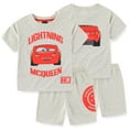 thumbnail image 1 of Disney Cars Lightning McQueen Short Sleeve T-Shirt and French Terry Shorts Set (Boys), 2 Piece Set, Sizes 4-7, 1 of 7