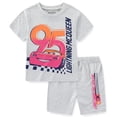 thumbnail image 1 of Disney Cars Lightning McQueen Short Sleeve T-Shirt and Short Set (Boys), 2 Piece Set, Sizes 2T-7, 1 of 8