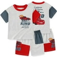 thumbnail image 1 of Disney Cars Lightning McQueen Short Sleeve T-Shirt and Shorts Set (Boys), 2 Piece Set, Sizes 3T-7, 1 of 7