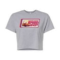 thumbnail image 1 of Disney Cars - Lightning McQueen Speed Shop - Juniors Cropped Cotton Blend T-Shirt, 1 of 5