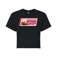 thumbnail image 1 of Disney Cars - Lightning McQueen Speed Shop - Juniors Cropped Cotton Blend T-Shirt, 1 of 5