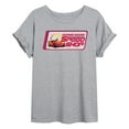 thumbnail image 1 of Disney Cars - Lightning McQueen Speed Shop - Women's Oversized T-Shirt, 1 of 5