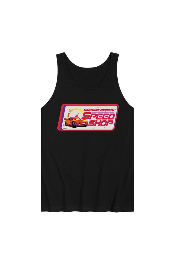 Cars - Lightning McQueen Speed Shop - Men's Jersey Tank Top